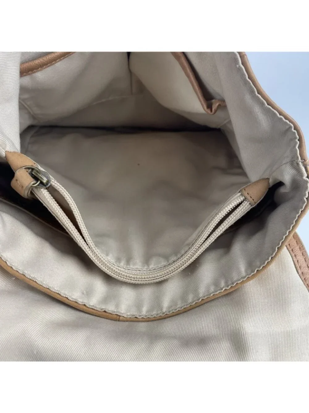 Lucky Brand Women’s Camel Brown Leather Backpack – Vintage Style